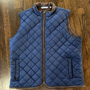 Peter Millar Men’s Vest Navy Blue gift for a dad golfer Spring Fall Winter 🤍
